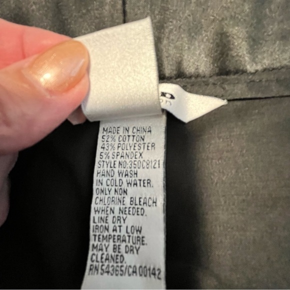 Black Satin Pants by Peter Nygard Petites - Picture 7 of 9